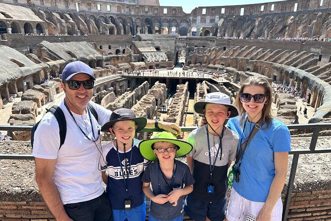 Colosseum and Roman Forum Tour for Kids and Families - The Basilica of Maxentius: An Outdoor Roman Ruins Experience