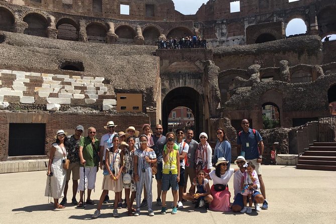 Colosseum Arena Floor Guided Tour- Up To 6 People - Key Points