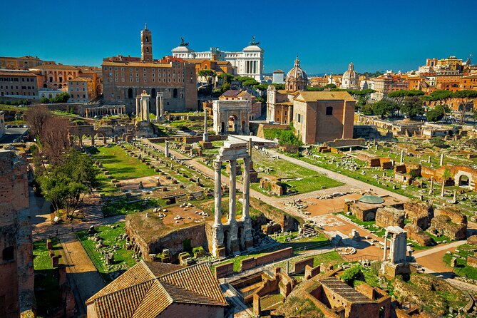 Colosseum Arena, Roman Forum & Palatine Hill Guided Tour - Walking Up Palatine Hill: The Birthplace of Rome