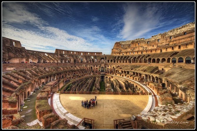 Colosseum Arena tour with Roman Forum and Cesar's Palace - Limitations and Considerations