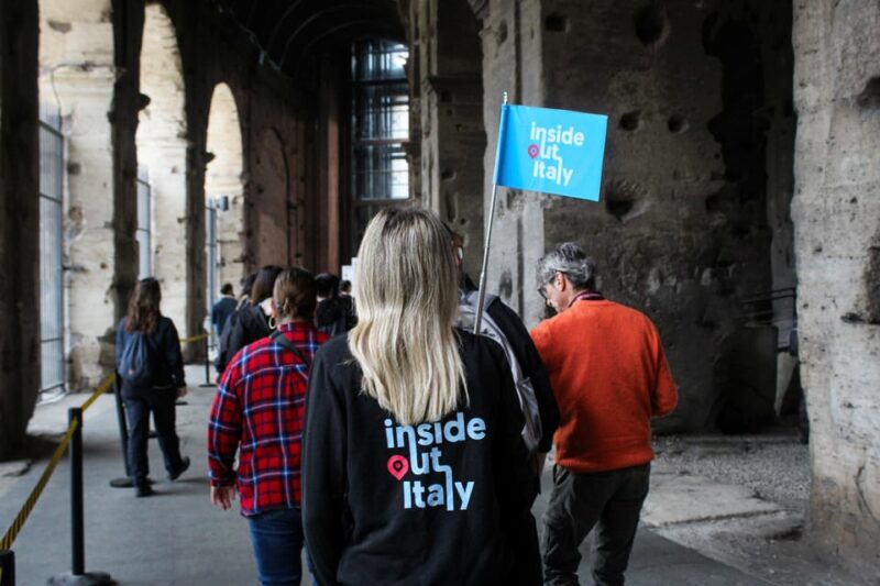 Colosseum Entry with digital audioguide and arena option - Key Points