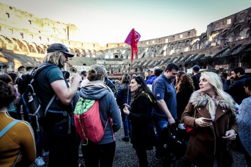 Colosseum Escorted Entrance Combo Pass with Open Bus - Discover Rome with the Colosseum Escorted Entrance & Open Bus Combo