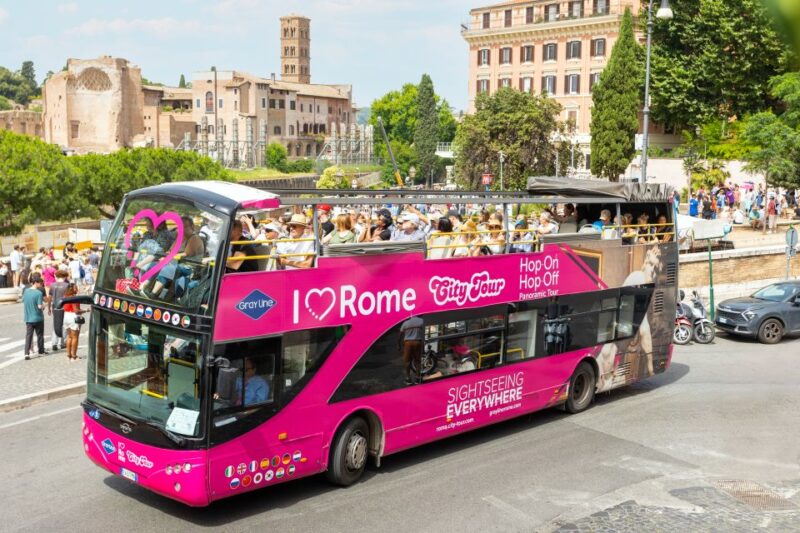 Colosseum Escorted Entrance Combo Pass with Open Bus - Key Points