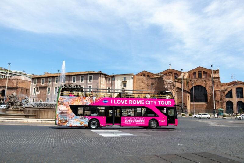 Colosseum Escorted Entrance Combo Pass with Open Bus - Ease of Logistics and Meeting Points