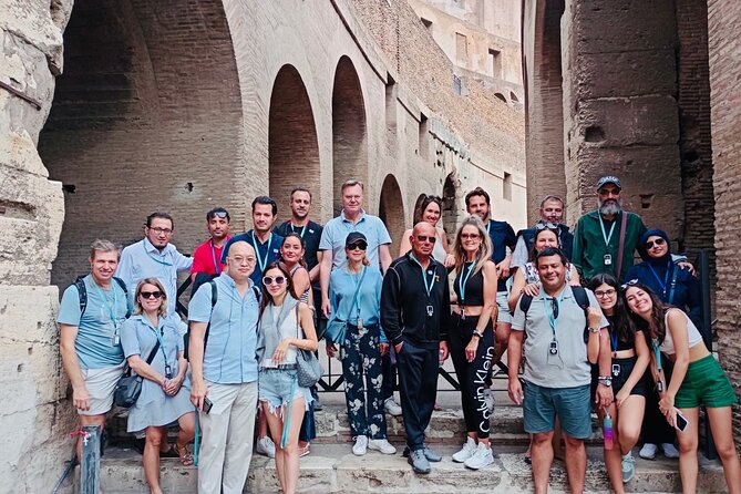 Colosseum Express Tour & Ancient Rome Entry Semi-Private Group - The Experience with Guides and Organization