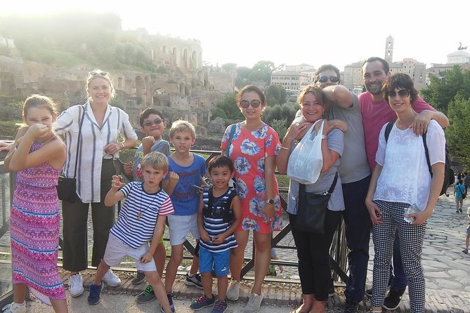 Colosseum Forum Ancient Rome Small Group Tour for Kids Families - Key Points
