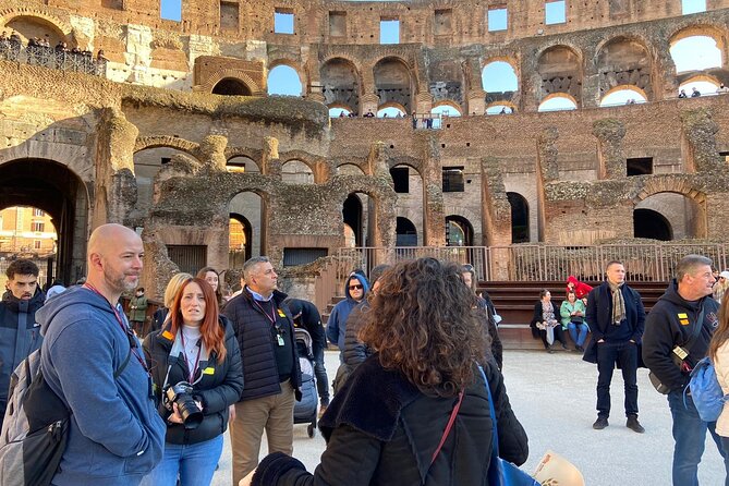 Colosseum Only with Gladiator's Arena Access, Small Group Tour - Access to the Colosseums Arena and Underground