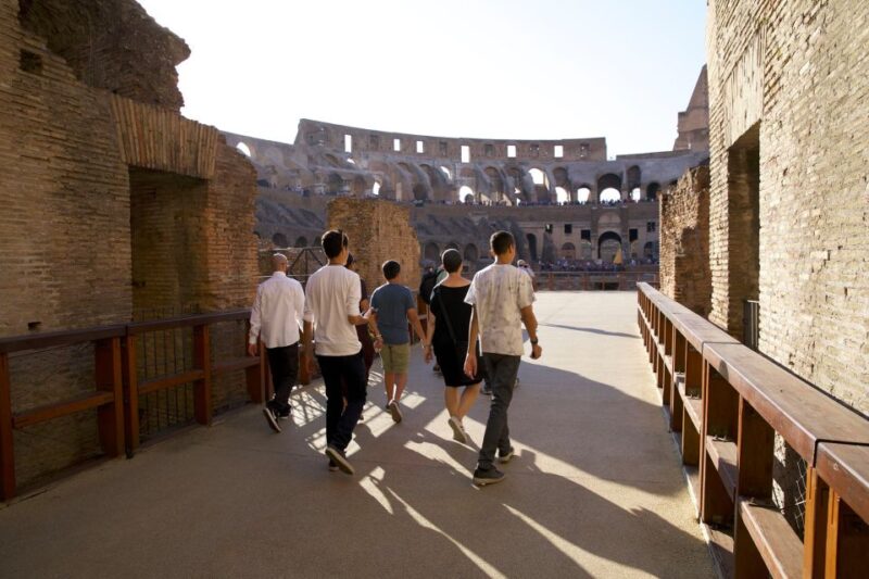 Colosseum: Semi Private Tour with VIP Arena Access - Practicalities: Meeting, Entry, and Group Size