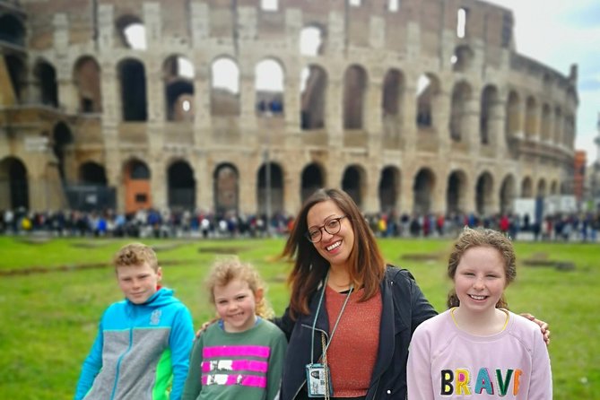 Colosseum Tour for Kids with Caesars Palace & Roman Forums - Starting at the Colosseum: A Kid-Friendly Introduction to Ancient Rome