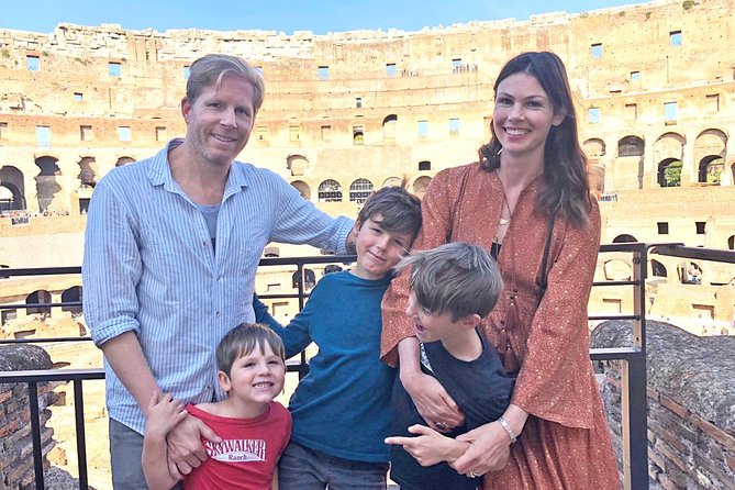 Colosseum Tour for Kids with Caesars Palace & Roman Forums - Practical Details: Meeting Point, Timing, and Group Size