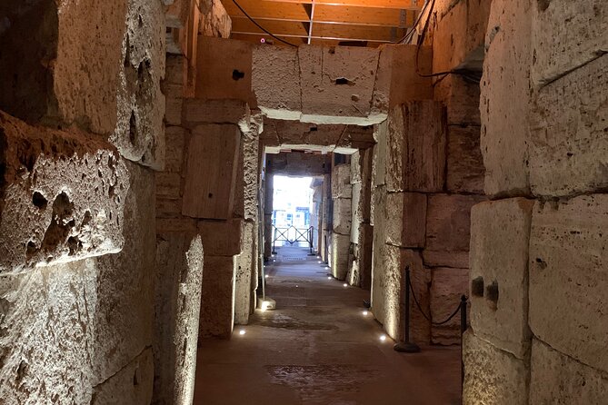 Colosseum Underground Guided Tour - Physical Demands and Accessibility