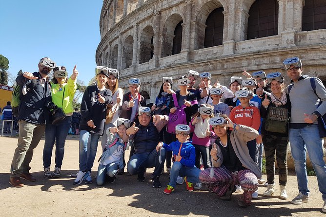 Colosseum Virtual Reality Experience Outside with audioguide - What’s Included and What to Keep in Mind