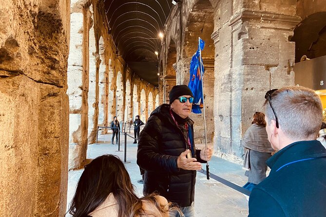 Colosseum with Arena Floor Express Guided Tour - Exploring the Roman Forum and Palatine Hill
