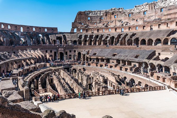 Colosseum with Gladiator Arena Floor, Forum & Palatine Hill Tour - Key Points
