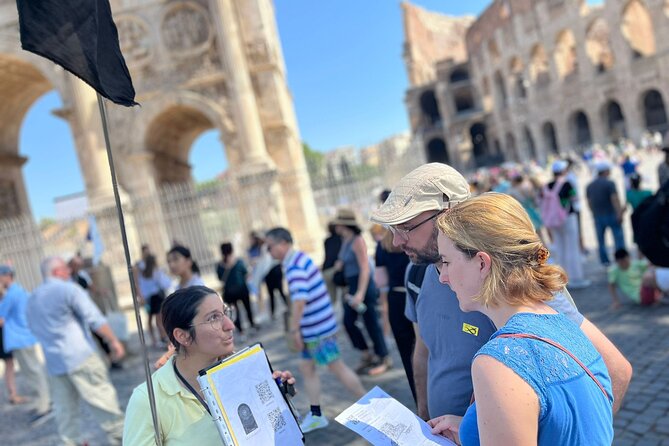 ColosseumWorld: Colosseum Entry Tickets with AI Video Guide App - Starting at the Arch of Constantine: Easy Meeting and Entry