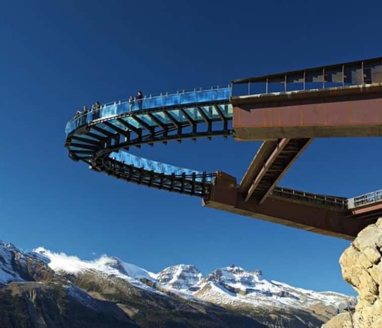 Columbia Icefield, Skywalk, Crowfoot Glacier, and Lakes Tour - Scenic Stops Along the Icefields Parkway