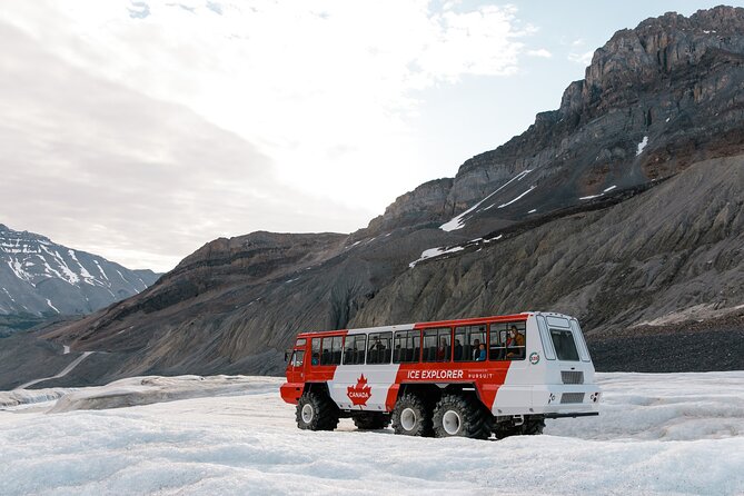 Columbia Icefield Tour with Glacier Skywalk from Banff - Arriving at the Columbia Icefields for the Ice Explorer Ride
