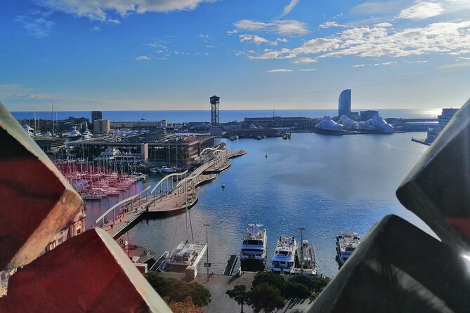Columbus Monument Access With Barcelona Seaside Guided Tour - Ascending Mirador de Colom for Breathtaking Views