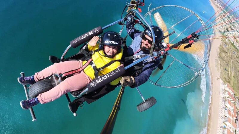 Coma-Ruga: Paramotor flight with photos and videos - Flexible Booking and Cancellation Policies
