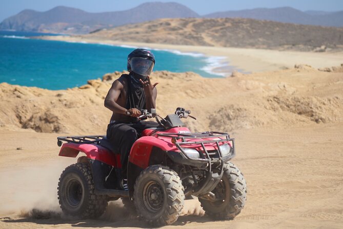 Combined ATV and Horseback Ride/Tequila Tasting - Thrilling ATV Ride through Desert and Beaches