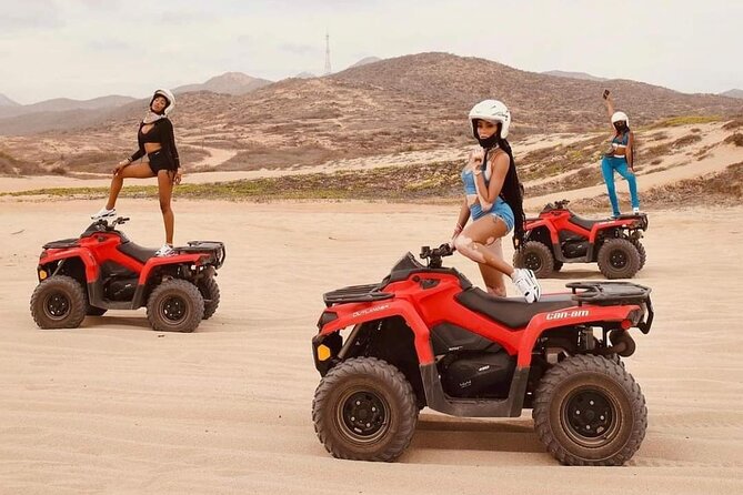 Combo Horseback Beach Ride & ATV Adventure. Tequila Tasting - Scenic Stops With Pacific Ocean Views