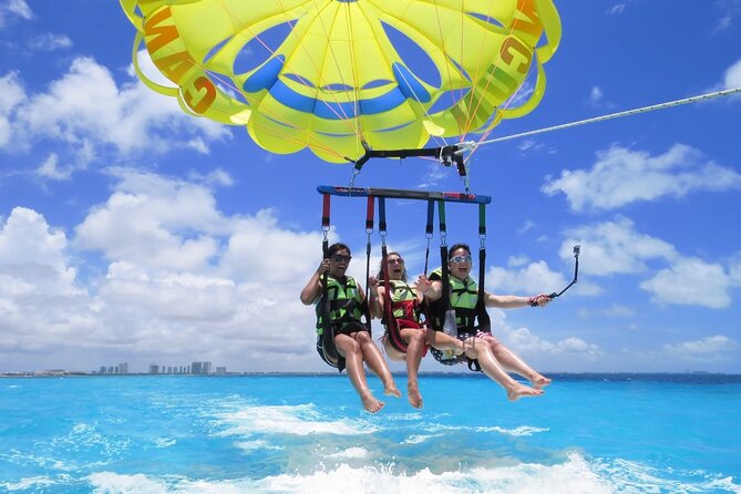 Combo Parasailing and Amazing snorkeling in Cancun - Dive into Cancun’s Combo Parasailing and Snorkeling Adventure for $159.99