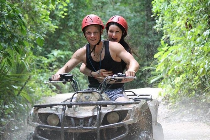 Combo Zipline, Shared Atv's & Cenote from Playa del carmen - Key Points