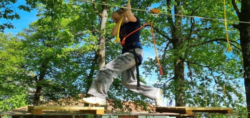 Combreux: tree climbing park - Discovering the Six Courses at Combreux