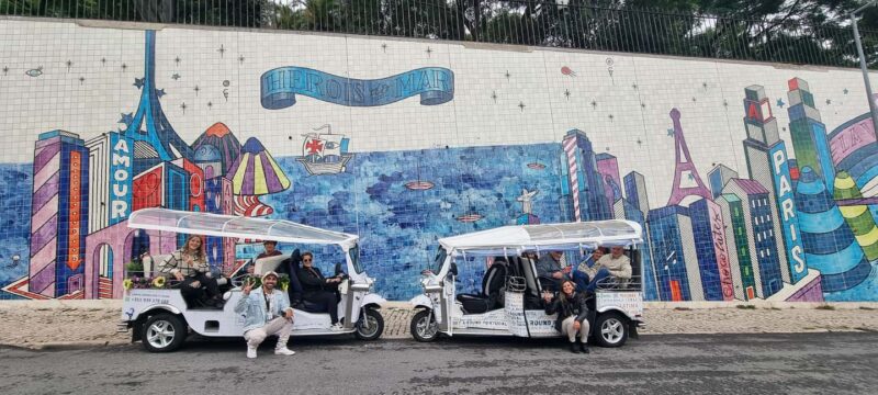 Come explore Lisbon with us aboard our fun tuk tuk - Exploring Lisbon’s Hills and Views