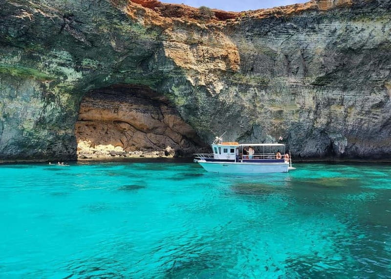 Comino: Blue Lagoon, Crystal Lagoon and Sea Caves Boat Tour - Key Points