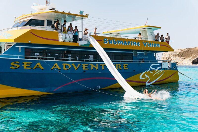 Comino: Blue Lagoon, Crystal Lagoon, and Seacaves Tour - Crystal Lagoon: Serenity and Underwater Adventures
