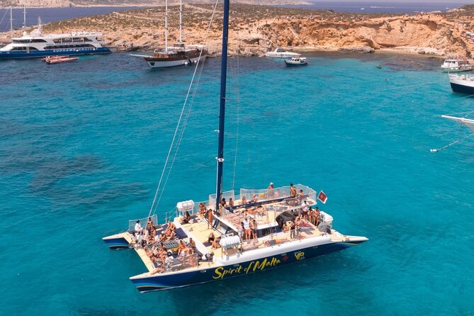 Comino Blue Lagoon Prime Catamaran Tour with All Inclusive - Comino Blue Lagoon Prime Catamaran: An Overview of the Experience