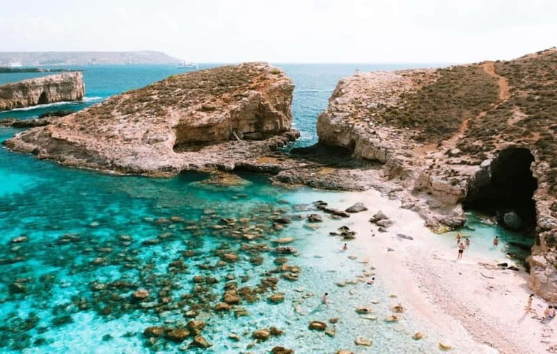 Comino & Gozo: Blue & Crystal Lagoons Cruise with Sea Caves - Scenic Stops at Crystal Lagoon and Blue Lagoon
