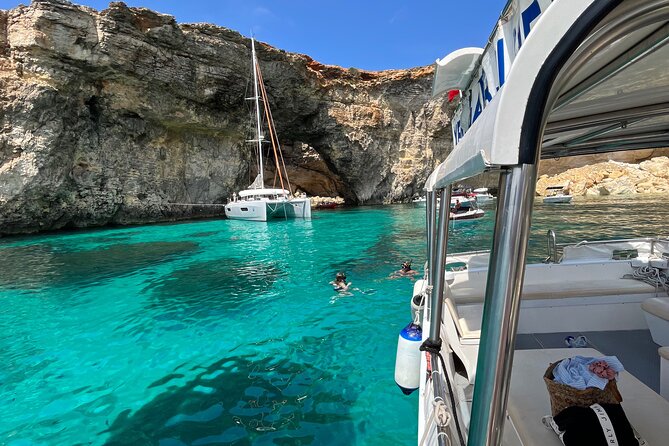 Comino Highlights, Blue/Crystal Lagoon & Caves Private Boat Trip - Exploring the Santa Maria Caves of Comino