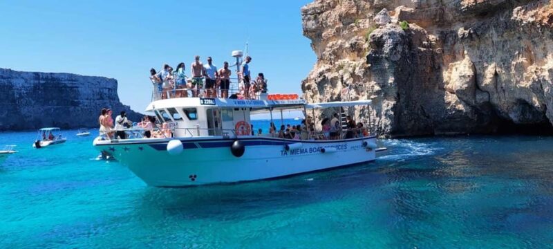 Comino: Private Boat Trips, Swimming stops and Caves Tours - Logistics: Pickup, Duration, and Group Size