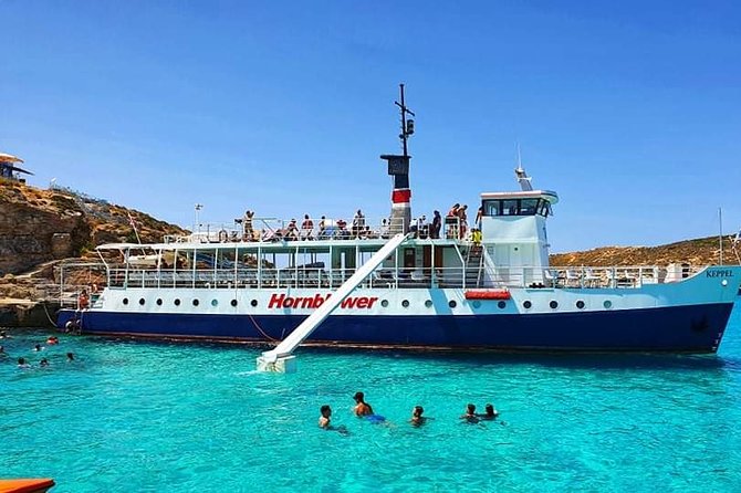 Comino, the BLUE LAGOON, Crystal Lagoon & Caves CRUISE - Facilities and Onboard Amenities