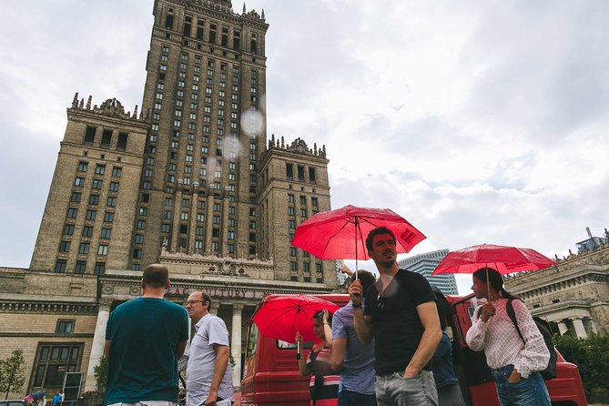 Communist Warsaw: private tour by retro minibus with hotel pickup - Starting with Warsaw’s Iconic Palace of Culture and Science