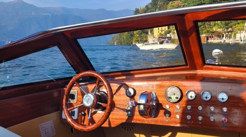 Como Boat experience  Shared Boat Tour with a hot drink - Scenic Views and Photo Opportunities