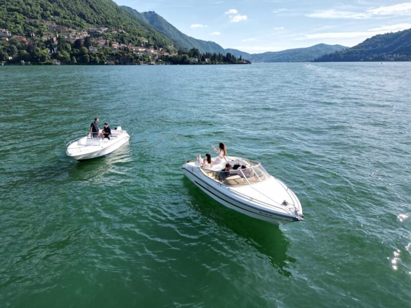 COMO LAKE : 1hr Private Boat Tour with skipper - Discover Lake Como’s Beauty on a Private 1-Hour Boat Tour