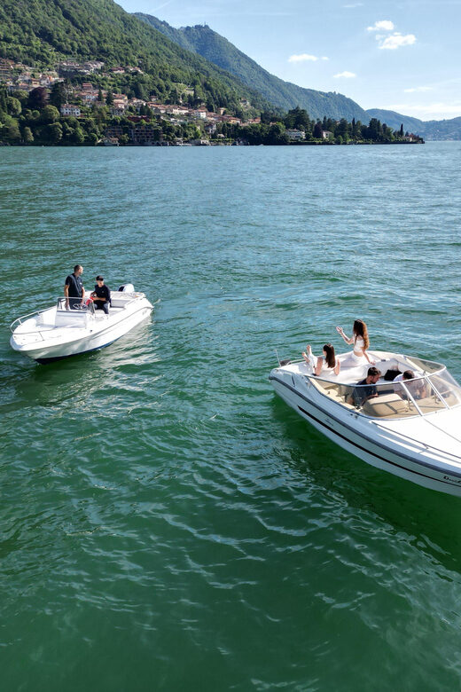 COMO LAKE : 1hr Private Boat Tour with skipper - Ending Back at Como’s Public Dock