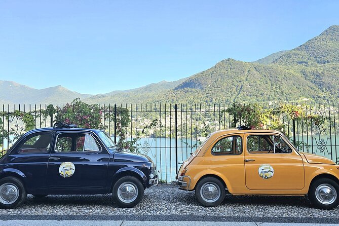 Como Lake: vintage car Fiat 500 Rental - Discover Lake Como in a Classic Fiat 500 on a 4-Hour Vintage Car Tour