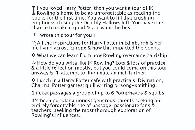 Complete Potterhead, 8hr rite-of-passage unwrapping Harry Potter - Visiting the Elephant House for a Harry Potter Lunch