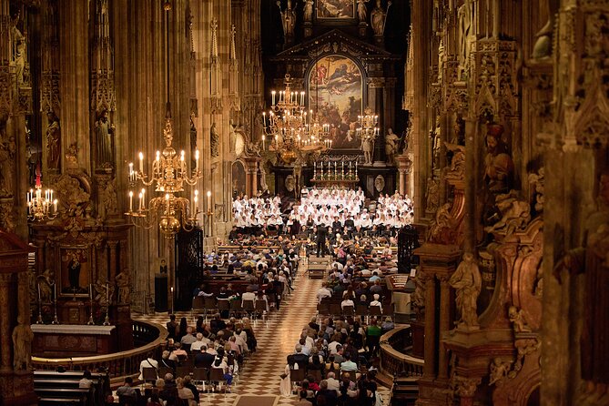 Concert at Vienna's St. Stephen's Cathedral - Seating and Viewing Experience