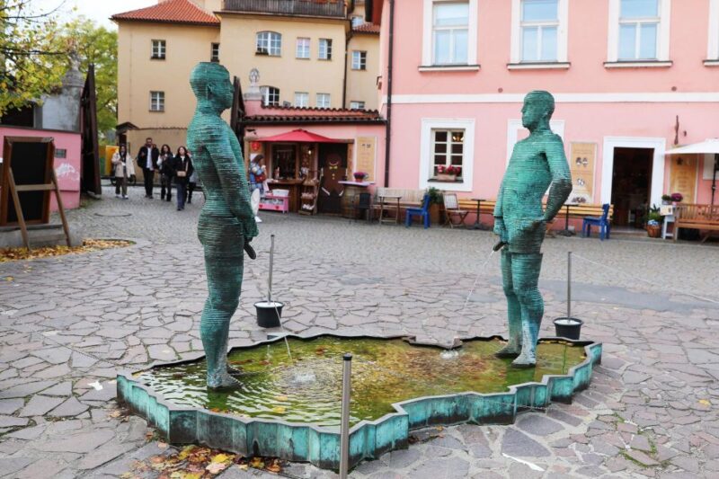 Contemporary art tour in Prague: the works of David erný - Highlights of Prague’s Historic Districts