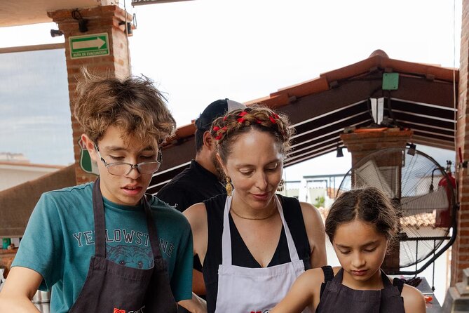 Cook Like a Local: Vallarta Market & Cooking Experience - The Open-Air Terrace Kitchen with Ocean and City Views