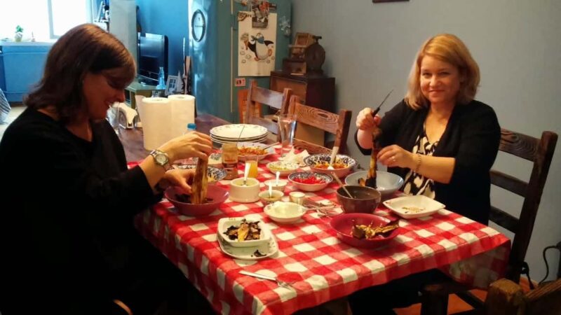 Cook Turkish Dishes in a Local Chefs Istanbul Home - Setting the Table and Sharing the Meal