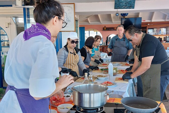 Cooking Class and Wine Tasting in Santorini - Starting at Your Hotel with Hassle-Free Pickup