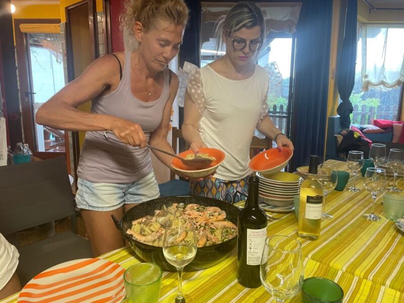 Cooking class, dinner and wine tasting in Lecce (Corigliano) - The Personal Touch of Enza, Antonio, and Their Family