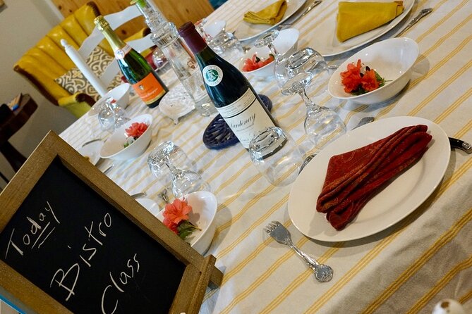 Cooking Class/Dinner W/ Celebrity French Chef OR Private Chef Ser - What’s Included in the Price