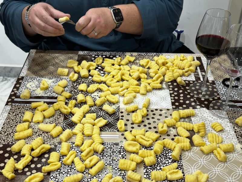 Cooking Class - Gnocchi like an Italian Grandma - Wine and Tasting: Enjoying the Fruits of Your Labor